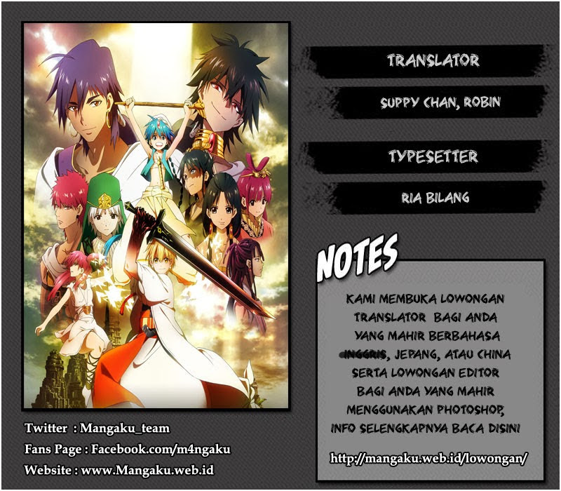 Magi – Labyrinth of Magic Chapter 198 Gambar 1